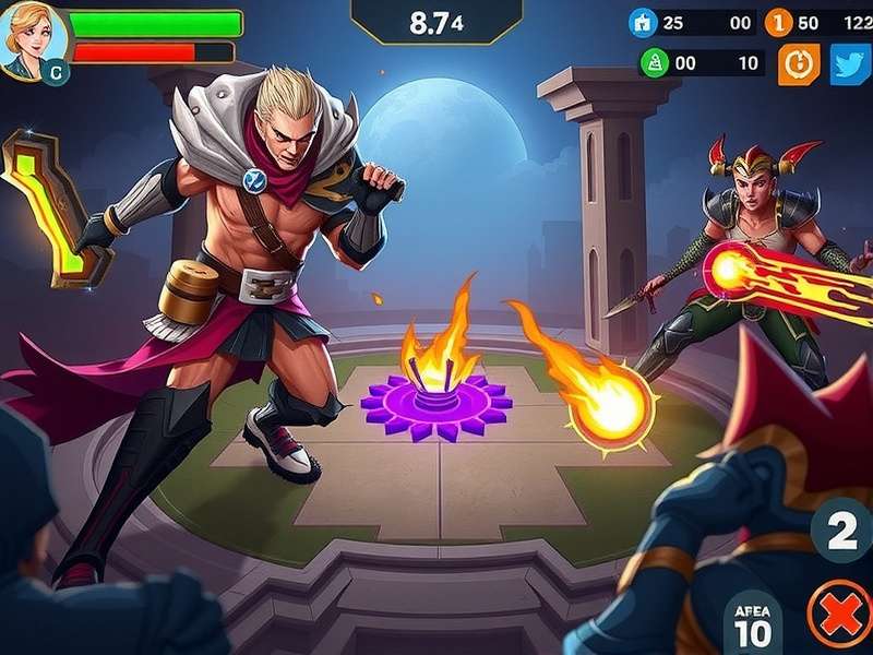 Valiant Duel Arena Gameplay Screenshot